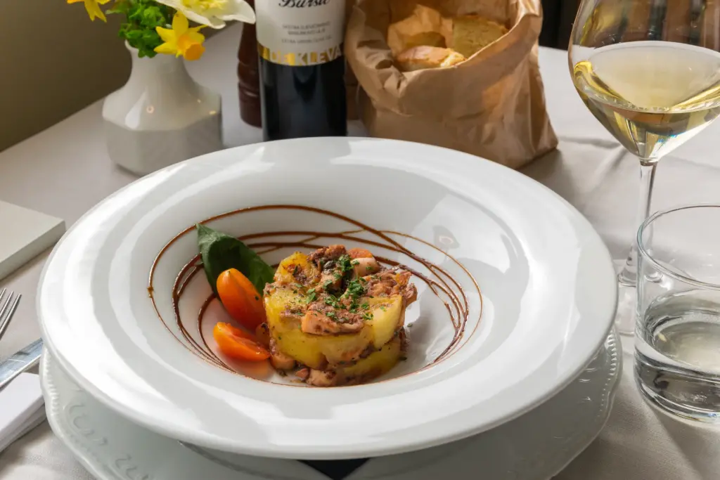 Polpo all'Istriana Ristorante Riva 63 a Trieste