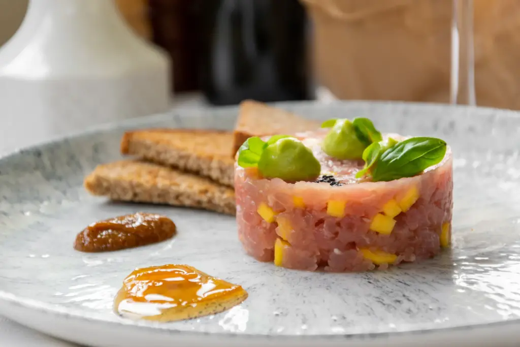 Tartara di pesce Ristorante Riva 63 a Trieste